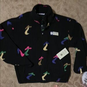 Parks Project high pile Pullover with Multicolor Accents